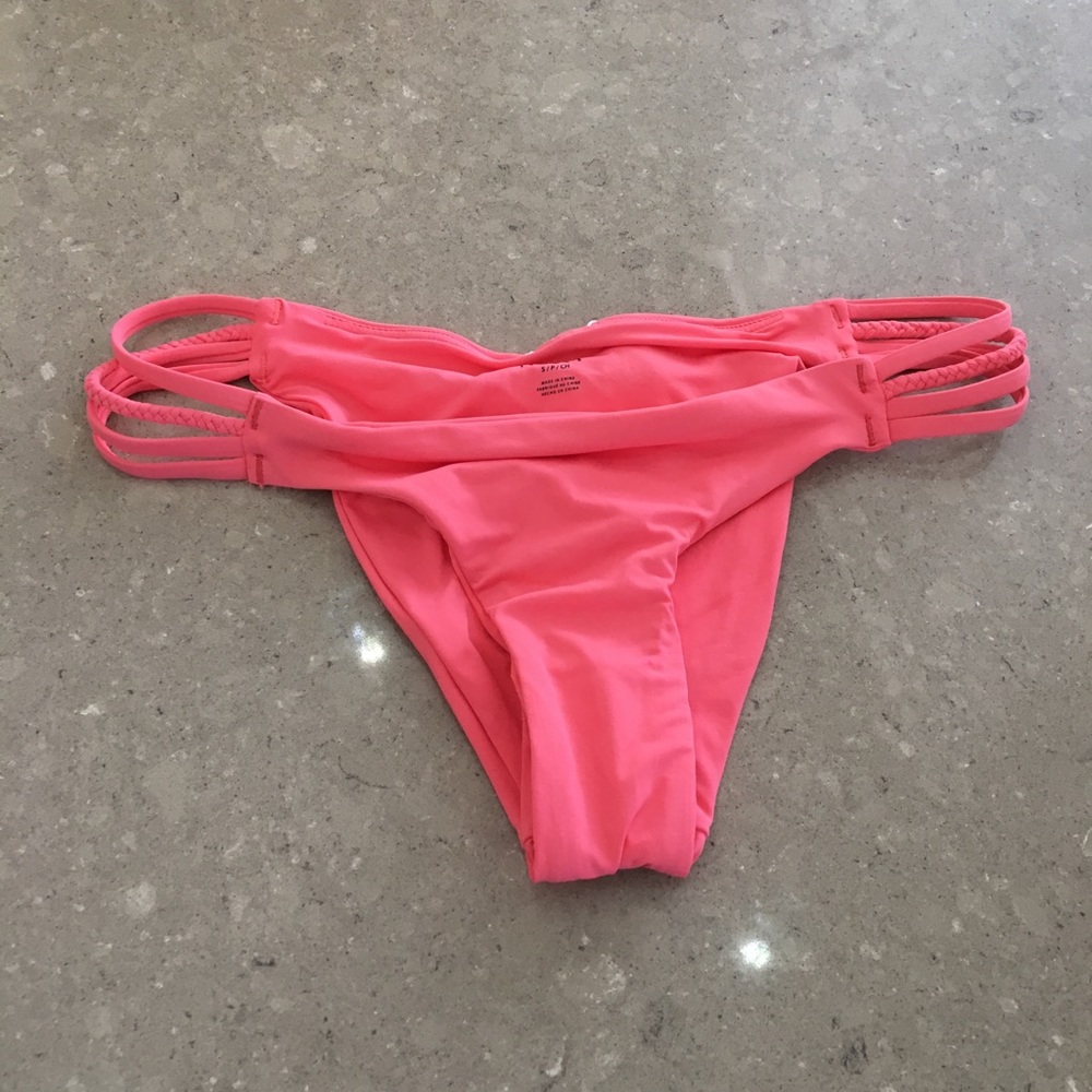Roxy Hot Pink Cheeky Bottoms